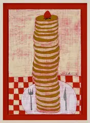 Miki Kariya, Breakfast, 2010, acrylic on panel
