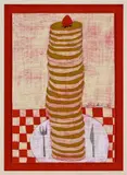 Miki Kariya, Breakfast, 2010, acrylic on panel
