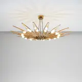 Max Ingrand, 'Dahlia' chandelier, model no. 1563A