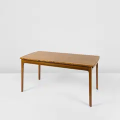 Extendable low table by Ole Wanscher, 1954, Brazilian rosewood, Brazilian rosewood-veneered wood, offered Jun 2024
