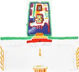 David Hockney, China Diary (M.C.A.T. 254), 1982, Lithograph in colours, on Somerset paper, the full sheet folded three times to form four panels (as issued), with the accompanying book and text by Stephen Spender in original red paper boards with gilt design on cover