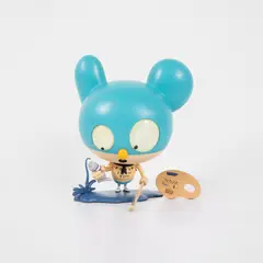 Edgar Plans, Artist Hero (blue), 2019, Multiple comprising acrylic, fibreglass, metal and wood