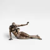 Le cabinet anthropomorphique (The Anthropomorphic Cabinet) (D. 683) by Salvador Dalí, 1973/82, Bronze sculpture with brown patina, and two bronze keys, sold Dec 2024