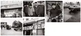 Andy Warhol, Six works: (i) Street Scene (Window Display); (ii) Men with Donkeys; (iii) Men; (iv) Sign: China Photo Studio; (v) Young Boy; (vi) Parking Lot, 1982, Six gelatin silver prints