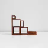 Hu Fang, +/- Structure, 2018, Afzelia wood