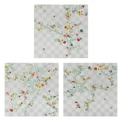 Cosmos; CUBE; and CUBE 2 by Takashi Murakami, 2000; 2001; and 2001, Three offset lithographs in colours, on smooth wove paper, the full sheets, sold Dec 2024