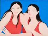 Kelly Beeman, Life Guards, 2018, watercolour, ink and coloured pencil on paper