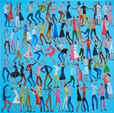 Kitti Narod, Untitled, 2018, acrylic on canvas