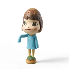 Yoshitomo Nara, Hand Searching, polystone, acrylic, colour pencil and mixed media