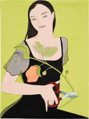 Kelly Beeman, Gardener, 2018, watercolour, ink and coloured pencil on paper