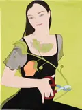 Kelly Beeman, Gardener, 2018, watercolour, ink and coloured pencil on paper