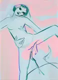 France-Lise McGurn, Stay at home, 2022, oil on canvas
