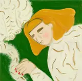 Sophie Vallance Cantor, I'm Getting Older, I Think I'm Aging Well, 2021, oil on canvas