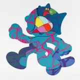 Kaws, ANKLE BRACELET, 2017, silkscreen on paper