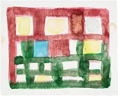 Untitled by Stanley Whitney, 2017, monotype on handmade paper, offered Apr 2024