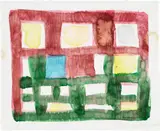 Stanley Whitney, Untitled, 2017, monotype on handmade paper