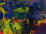 Gerhard Richter, Aladin (P11), chromogenic print, flush-mounted to aluminium with metal strainer on the reverse (as issued)