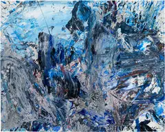 Wang Yigang, Artwork No. 23, 2022, acrylic on canvas