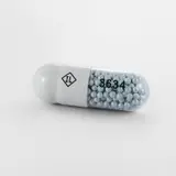 Damien Hirst, Theophylline Extended Release IL 3634, polyurethane resin with ink pigment, PETG vacuum formed shell filled with white glass marbles