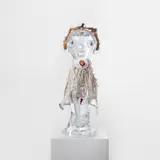 Pascale Marthine Tayou, Poupée Pascale, 2019, crystal and mixed media
