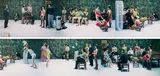 Wang Qingsong, Night Revels of Lao Li, 2000, chromogenic print