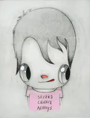 Second Chance Always by Javier Calleja, watercolour, wash and pencil, soft ground and etching on 300gr off-white Arches Velin paper, sold Apr 2024