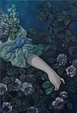 Jesse Mockrin, The Timid Lover, 2016, oil on canvas