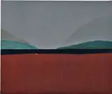 Guim Tió Zarraluki, Boira, 2017, oil on linen