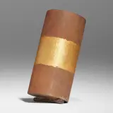 Clark Murray, Untitled, 1973, gold leaf, steel