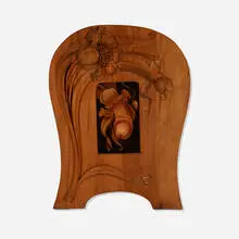 Donald Roller Wilson, Untitled, 1970, oil on canvas laid to wood in artist's frame
