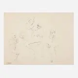 John Altoon, Untitled, c. 1965, ink on board