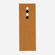 Thomas Downing, Untitled, c. 1975, oil on brown paper