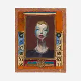 Exene Cervenka, Go, 2006, mixed media collage on board
