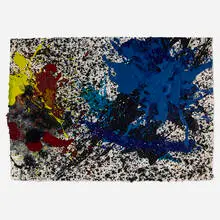 Ronald Davis, BG, 1983-84, acrylic on paper