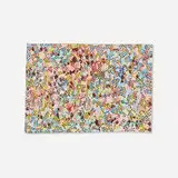 Peter Young, Untitled #7, 1971, watercolor on paper