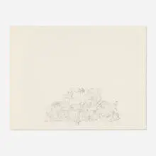 Paul Noble, Bricks #3, 2003, graphite on Johannot paper