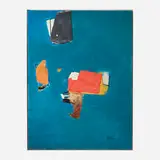 Henry Botkin, Jaina, 1976, collage and oil on panel