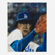 Javier Ramirez, 1330 AM, 2022, acrylic on canvas