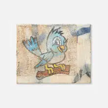 Alfonso Gonzalez Jr., Untitled, 2021, mixed media on canvas