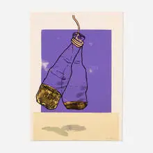 Elmer Guevara, Hang 'em Up, 2020, acrylic and print transfer on paper