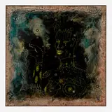 Edouard Duval-Carrié, Untitled (from the Société des Gens de Couleurs series), 2002, mixed media on wood
