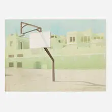 Alexandre Arrechea, Sudor. Estudio para proyecto de arte público, 2003, watercolor and graphite on paper