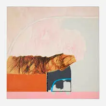 Hugo Consuegra, Curriculum vitae IV, 1970, oil on canvas