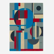 Sandu Darie, Untitled, c. 1955, mixed media on canvas laid to panel