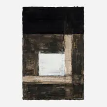 Laura Murlender, White Cube, 2006, mixed media on handmade paper
