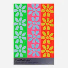 Peter Gee, Bryant Park Festival, 1968, screenprint in colors