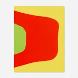 Charles Hinman, Print Collage (from the New York International portfolio), 1965, screenprint in colors with collage
