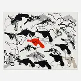 Arman, Boom Boom, 1966, screenprint in colors with graphite additions