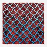 Jason Revok, Gates, 2016, 12-color screenprint on Coventry cotton rag