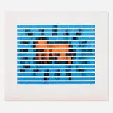 Nick Smith, Radiant Baby, 2023, glicée with screenprinted varnish on Canson Rag Photographique